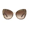 Dolce & Gabbana - Butterfly Sunglasses in Acetate - Leo Stamp - Dolce & Gabbana Eyewear - Avvenice