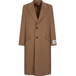 Dolce & Gabbana - Camel Wool Coat - Dolce & Gabbana Exclusive Luxury Collection - Avvenice