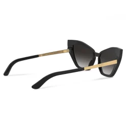 Dolce & Gabbana - Cat Eye Sunglasses Print Family - Black - Dolce & Gabbana Eyewear - Avvenice