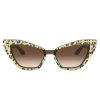 Dolce & Gabbana - Cat Eye Sunglasses Print Family - Leo Glitter - Dolce & Gabbana Eyewear - Avvenice