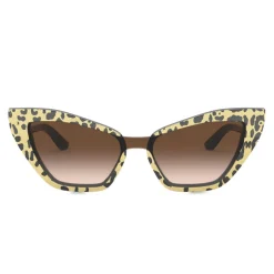 Dolce & Gabbana - Cat Eye Sunglasses Print Family - Leo Glitter - Dolce & Gabbana Eyewear - Avvenice