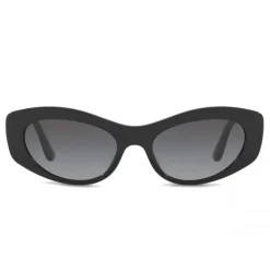 Dolce & Gabbana - Cat Eye Devotion Sunglasses - Black - Dolce & Gabbana Eyewear - Avvenice