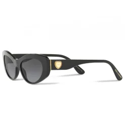 Dolce & Gabbana - Cat Eye Devotion Sunglasses - Black - Dolce & Gabbana Eyewear - Avvenice