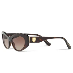 Dolce & Gabbana - Cat Eye Devotion Sunglasses - Havana - Dolce & Gabbana Eyewear - Avvenice