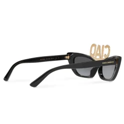 Dolce & Gabbana - Cat Eye Sunglasses DG CIAO - Black - Dolce & Gabbana Eyewear - Avvenice