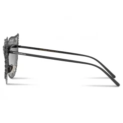 Dolce & Gabbana - Cat Eye Sunglasses Filigree - Black and Pearls - Dolce & Gabbana Eyewear - Avvenice