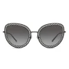 Dolce & Gabbana - Cat Eye Devotion Sunglasses with Lace - Black - Dolce & Gabbana Eyewear - Avvenice