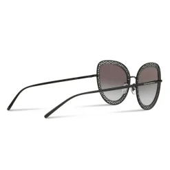 Dolce & Gabbana - Cat Eye Devotion Sunglasses with Lace - Black - Dolce & Gabbana Eyewear - Avvenice
