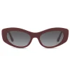 Dolce & Gabbana - Cat Eye Devotion Sunglasses - Bordeaux - Dolce & Gabbana Eyewear - Avvenice