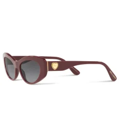Dolce & Gabbana - Cat Eye Devotion Sunglasses - Bordeaux - Dolce & Gabbana Eyewear - Avvenice