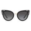 Dolce & Gabbana - Cat-Eye Sunglasses in Acetate with Metallic Details - Black - Dolce & Gabbana Eyewear - Avvenice