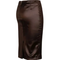 Dolce & Gabbana - Chesnutt Brown Pencil Skirt - Dolce & Gabbana Exclusive Luxury Collection - Avvenice