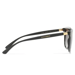 Dolce & Gabbana - Classic Sunglasses Double Line - Black - Dolce & Gabbana Eyewear - Avvenice
