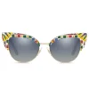 Dolce & Gabbana - Classic Sunglasses Customize Your Eyes - Gold - Dolce & Gabbana Eyewear - Avvenice