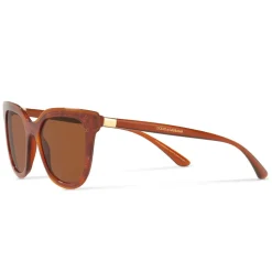 Dolce & Gabbana - Classic Sunglasses Double Line - DG Gold Logo on Havana - Dolce & Gabbana Eyewear - Avvenice