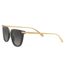 Dolce & Gabbana - Classic Sunglasses Plaque Logo - Black - Dolce & Gabbana Eyewear - Avvenice