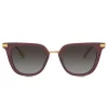 Dolce & Gabbana - Classic Sunglasses Plaque Logo - Bordeaux - Dolce & Gabbana Eyewear - Avvenice