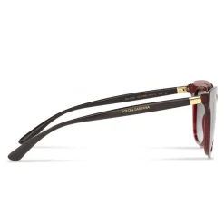 Dolce & Gabbana - Classic Sunglasses Double Line - Bordeaux - Dolce & Gabbana Eyewear - Avvenice