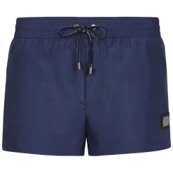 Dolce & Gabbana - Dark Blue Swim Shorts - Dolce & Gabbana Exclusive Luxury Collection - Avvenice