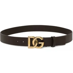 Dolce & Gabbana - Dark Brown Belt - Dolce & Gabbana Exclusive Luxury Collection - Avvenice