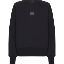 Dolce & Gabbana - Dark Blue Sweatshirt - Dolce & Gabbana Exclusive Luxury Collection - Avvenice