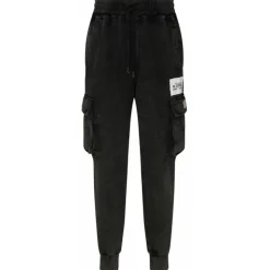 Dolce & Gabbana - Dark Grey Tapered Cargo Trousers - Dolce & Gabbana Exclusive Luxury Collection - Avvenice