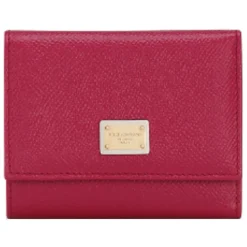 Dolce & Gabbana - Dauphine Calfskin French-Flap Wallet - Dolce & Gabbana Exclusive Luxury Collection - Avvenice