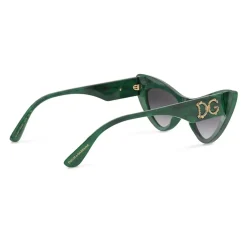 Dolce & Gabbana - Devotion Sunglasses - Green - Dolce & Gabbana Eyewear - Avvenice