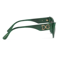 Dolce & Gabbana - Devotion Sunglasses - Green - Dolce & Gabbana Eyewear - Avvenice