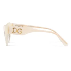 Dolce & Gabbana - Devotion Sunglasses - White - Dolce & Gabbana Eyewear - Avvenice