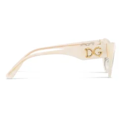Dolce & Gabbana - Devotion Sunglasses - White - Dolce & Gabbana Eyewear - Avvenice