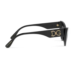 Dolce & Gabbana - Devotion Sunglasses - Black - Dolce & Gabbana Eyewear - Avvenice