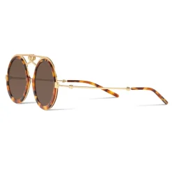 Dolce & Gabbana - DG Handmade Sunglasses - Black and Havana - Dolce & Gabbana Eyewear - Avvenice