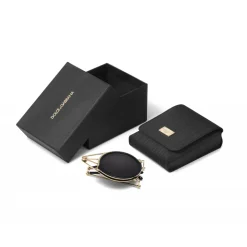 Dolce & Gabbana - DG Handmade Sunglasses - Gold and Black - Dolce & Gabbana Eyewear - Avvenice