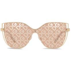 Dolce & Gabbana – DG Logo Sunglasses - Gold - Dolce & Gabbana Eyewear - Avvenice