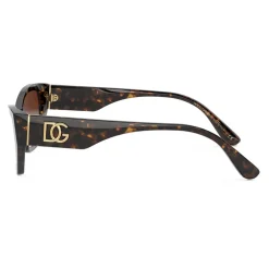 Dolce & Gabbana - DG Monogram Sunglasses - Havana - Dolce & Gabbana Eyewear - Avvenice