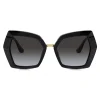 Dolce & Gabbana - DG Monogram Sunglasses - Black - Dolce & Gabbana Eyewear - Avvenice