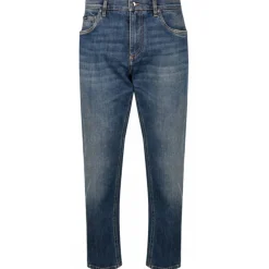 Dolce & Gabbana - Distressed Blue Cotton Loose Fit Jeans - Dolce & Gabbana Exclusive Luxury Collection - Avvenice