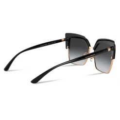 Dolce & Gabbana - Double Line Sunglasses - Black Gold - Dolce & Gabbana Eyewear - Avvenice