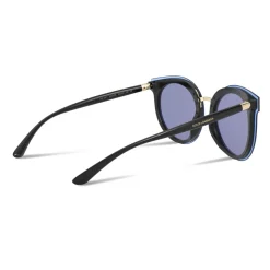 Dolce & Gabbana - Double Line Sunglasses - Blue Black - Dolce & Gabbana Eyewear - Avvenice