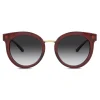 Dolce & Gabbana - Double Line Sunglasses - Burgundy - Dolce & Gabbana Eyewear - Avvenice