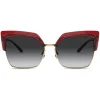 Dolce & Gabbana - Double Line Sunglasses - Burgundy Gold - Dolce & Gabbana Eyewear - Avvenice