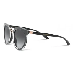 Dolce & Gabbana - Double Line Sunglasses - Black - Dolce & Gabbana Eyewear - Avvenice