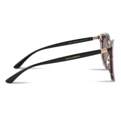 Dolce & Gabbana - Double Line Sunglasses - Black Pink - Dolce & Gabbana Eyewear - Avvenice
