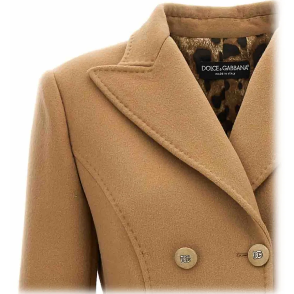 Dolce & Gabbana - Double Breasted Coat - Dolce & Gabbana Exclusive Luxury Collection - Avvenice