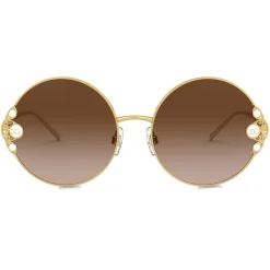 Dolce & Gabbana - Filigree & Pearls Sunglasses - Gold - Dolce & Gabbana Eyewear - Avvenice