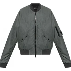 Dolce & Gabbana - Grey Bomber Jacket - Dolce & Gabbana Exclusive Luxury Collection - Avvenice