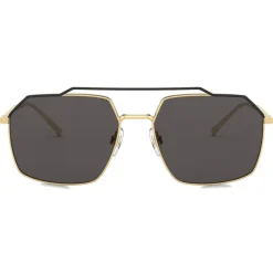 Dolce & Gabbana - Gros Grain Sunglasses - Gold Black - Dolce & Gabbana Eyewear - Avvenice