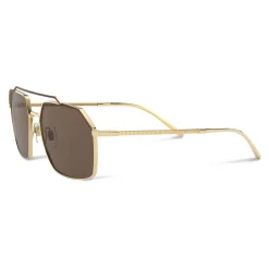 Dolce & Gabbana - Gros Grain Sunglasses - Gold Havana - Dolce & Gabbana Eyewear - Avvenice