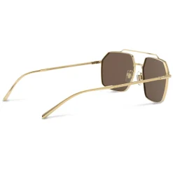 Dolce & Gabbana - Gros Grain Sunglasses - Gold Havana - Dolce & Gabbana Eyewear - Avvenice